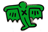 Keith Haring - Bat Demon Pin: Red