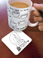 David Shrigley Coaster - Hello Ant