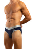 2Stripe Luxe Brief by Jack Adams in 2 colors