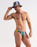 Teamm8 Cabana Bikini Swim Brief - Navy Mix