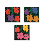 Andy Warhol Flowers Pin Set