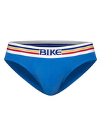 BIKE Stretch Cotton Brief - Indigo Blue