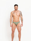Mounderwear Core Swim Brief - Sage