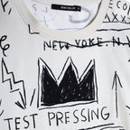 Jean-Michel Basquiat Beat Bop All-Over Print T-Shirt