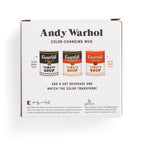 Andy Warhol Soup Can Color Changing Ceramic Mug