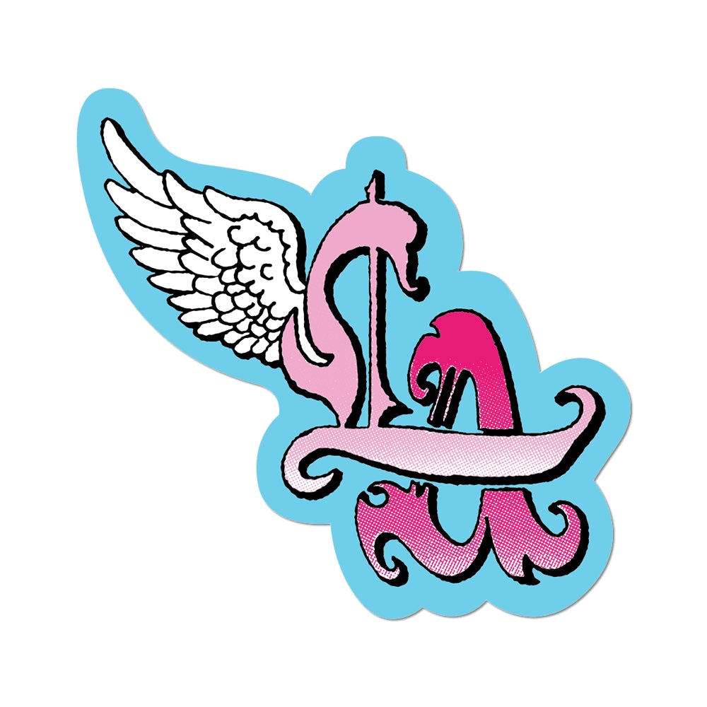La Angel Die-Cut Sticker