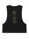 BIKE Crop Pride Tank - Black