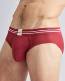 TEAMM8 Mvp Ribbed Brief - Maroon