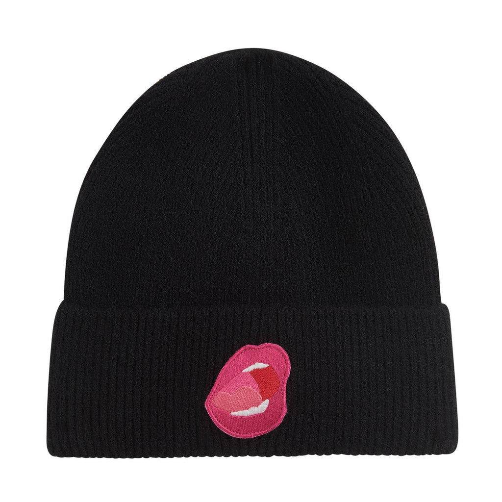 Tom Wesselmann Mouth #7 Patch Knit Beanie