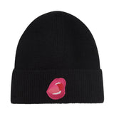 Tom Wesselmann Mouth #7 Patch Knit Beanie