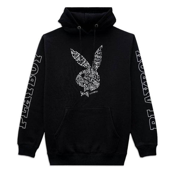 Playboy Script Bunny Hoodie