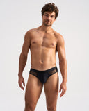 TEAMM8 Score Sheer Slim Brief - Black
