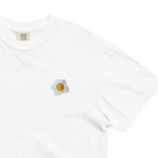 Fried Egg Embroidered T-Shirt