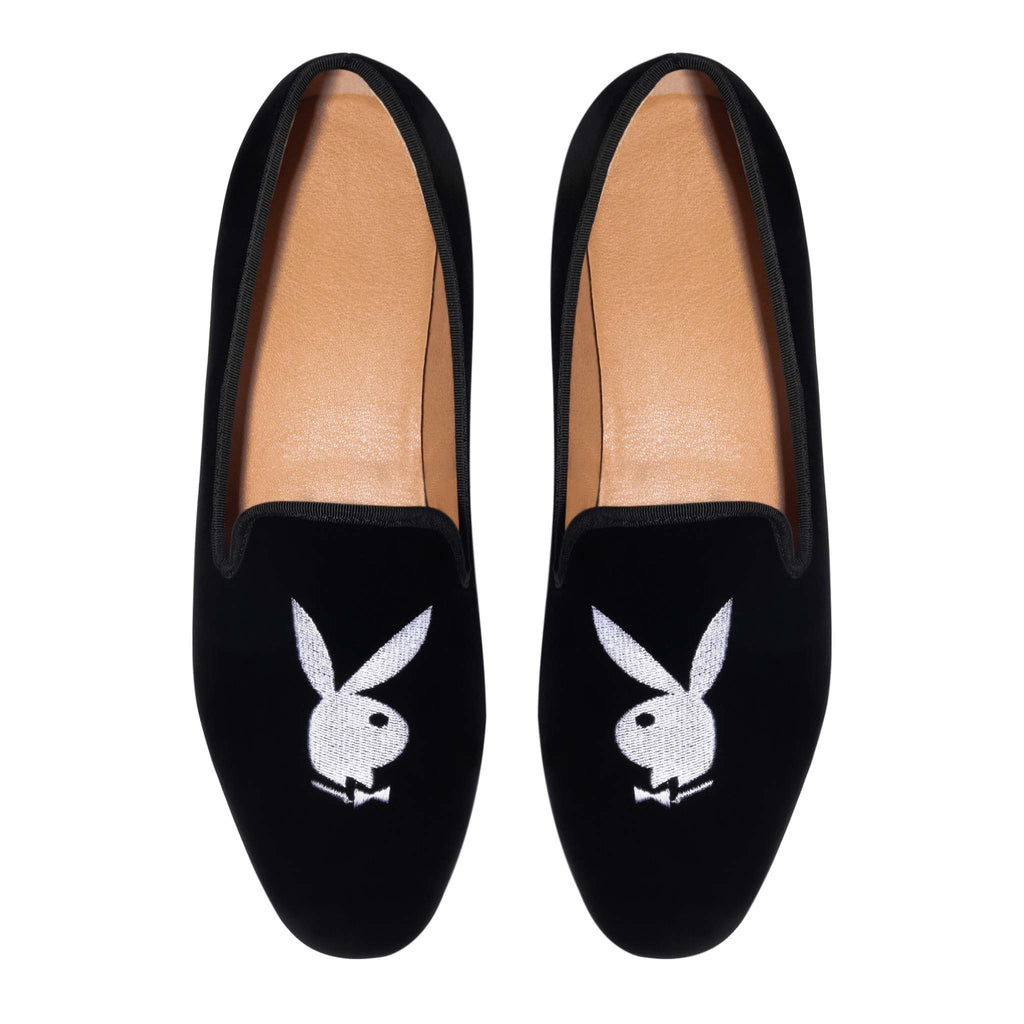 PLAYBOY Men Rabbit Head Loafers