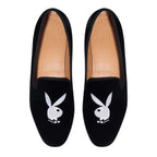 PLAYBOY Men Rabbit Head Loafers