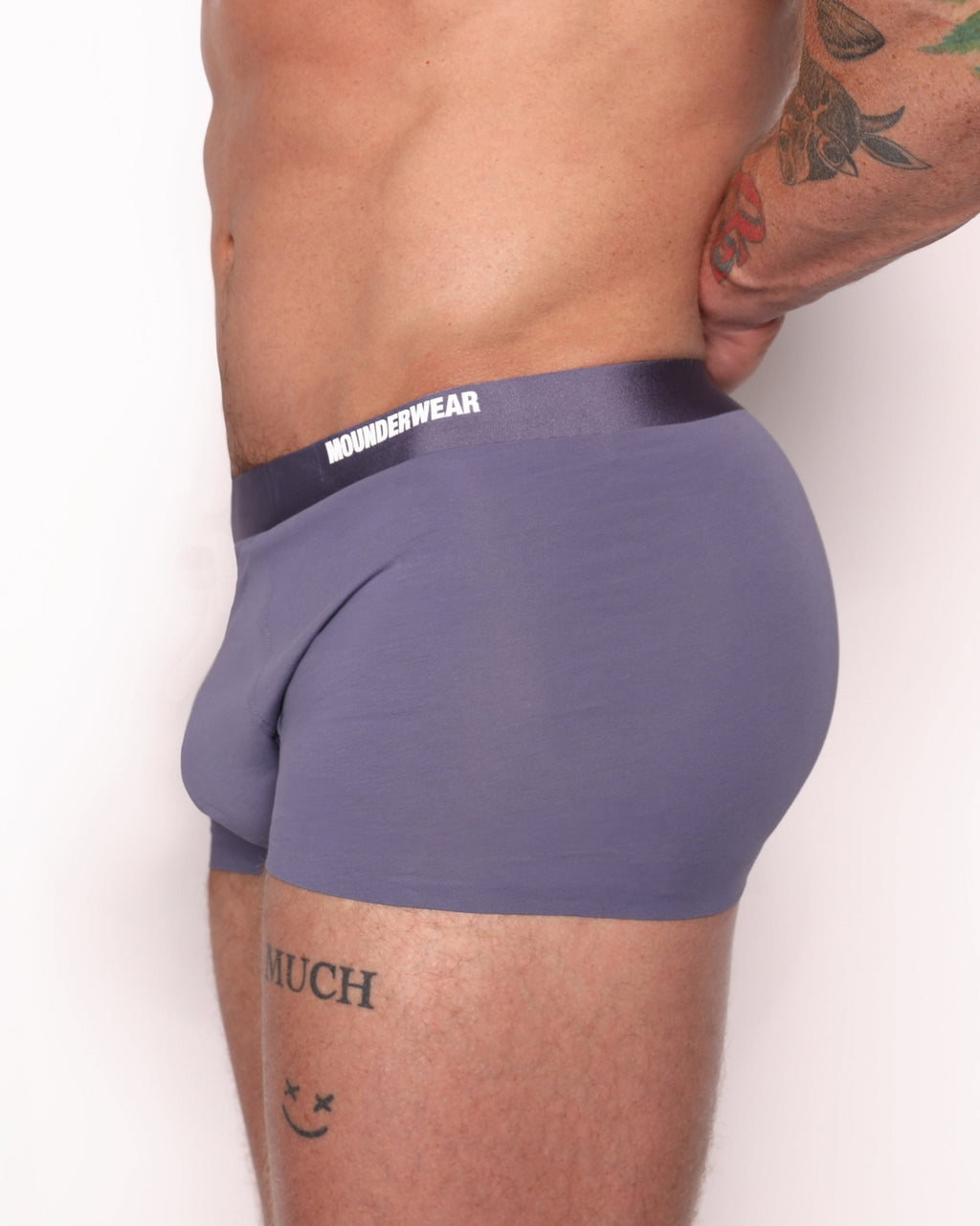 Mounderwear Skins Boxer Purple