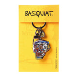 Jean-Michel Basquiat Mask Keyclip