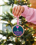 Carrie Needlepoint Ornament