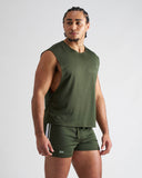 TEAMM8 S.S.C. Muscle Tank - Forest Green