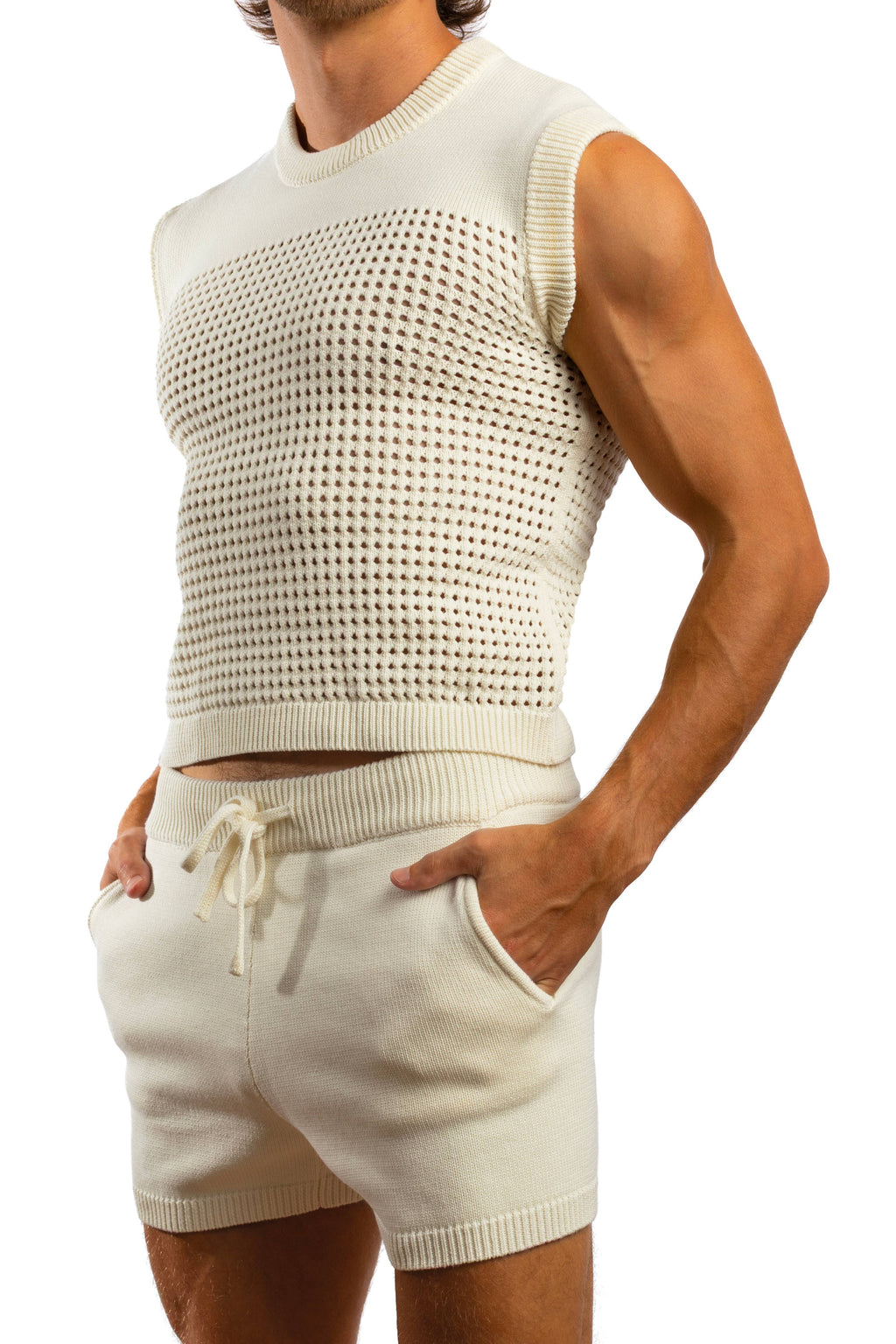 Maison Cotton Knit Lounge Shirt by Jack Adams in 2 colors