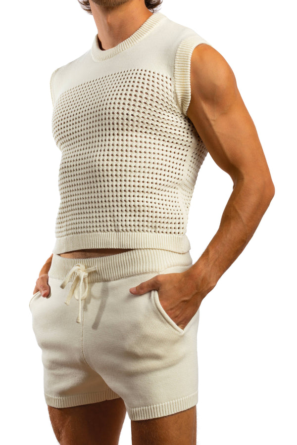Maison Cotton Knit Lounge Shirt by Jack Adams in 2 colors