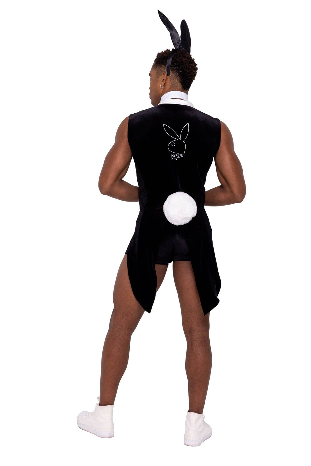 8PC Playboy Men's Tuxedo Bunny back view
