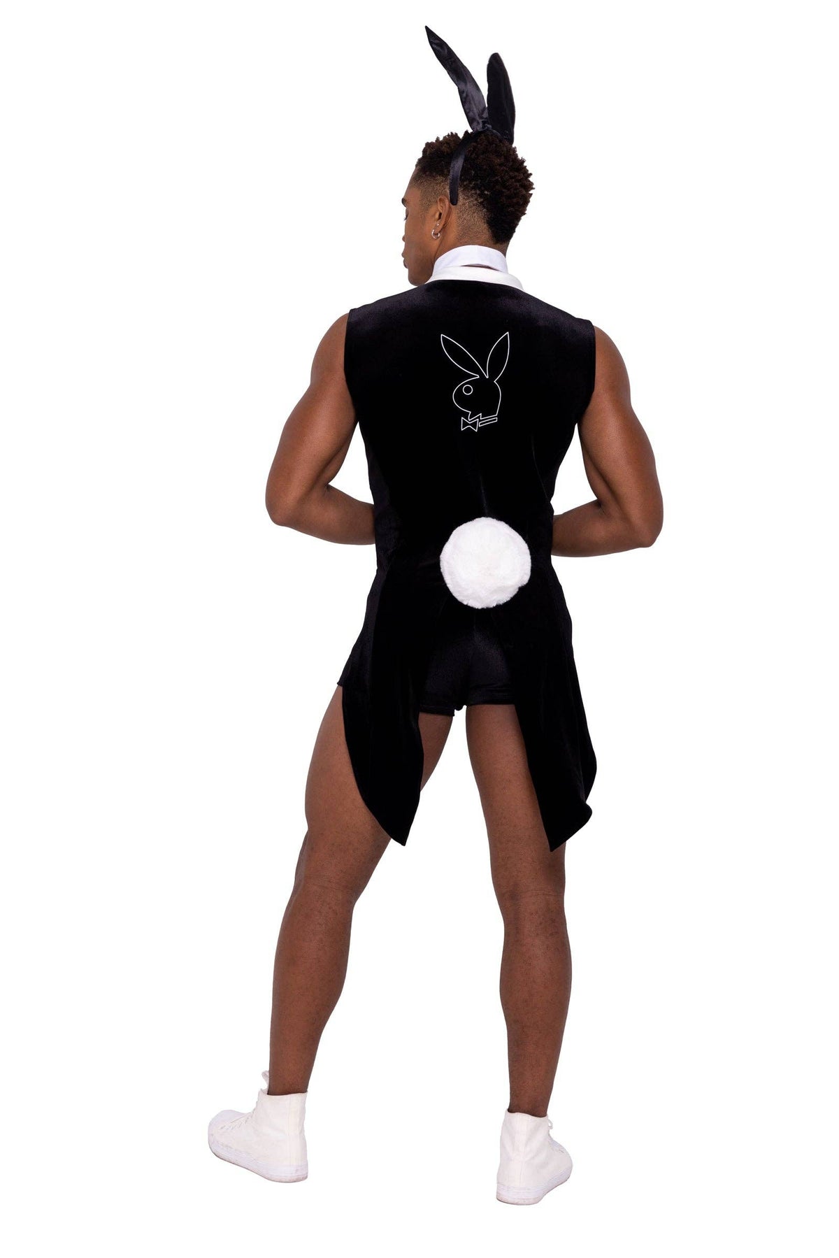 8PC Playboy Men's Tuxedo Bunny back view