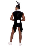 8PC Playboy Men's Tuxedo Bunny back view