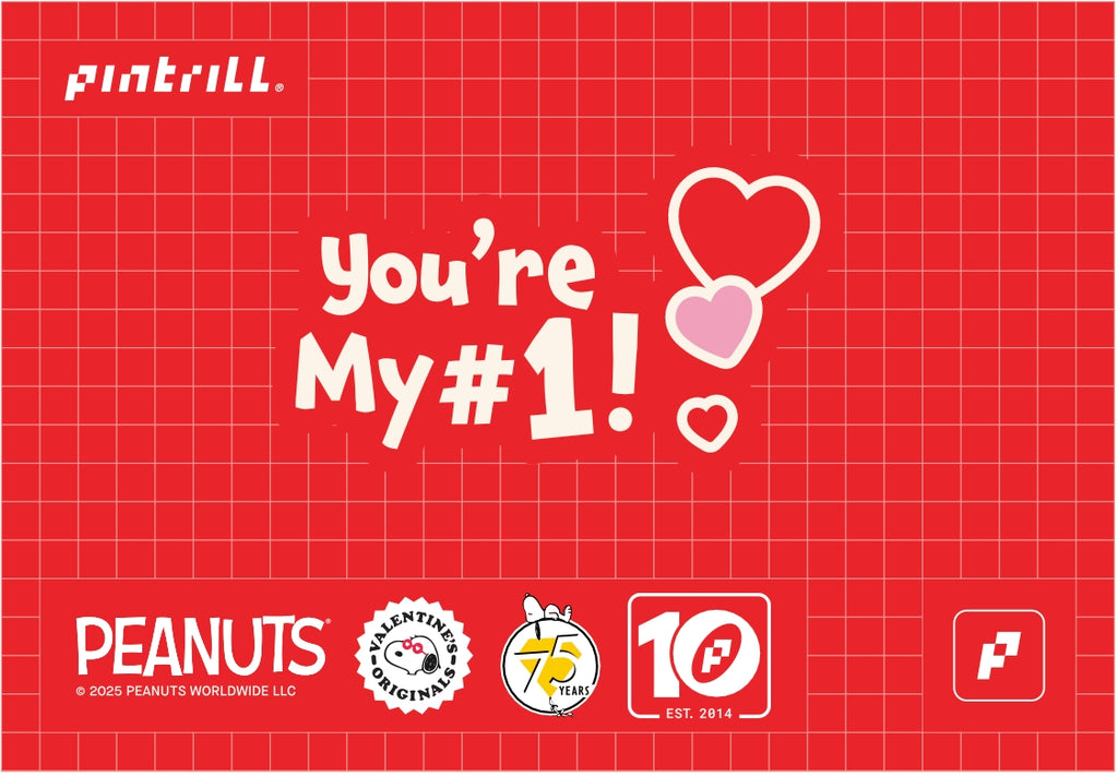 Snoopy V Day Love Sick Pin Card