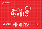 Snoopy V Day Love Sick Pin Card