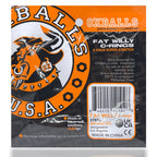 Oxballs Fat Willy Jumbo Cock Ring (3 pack) - Orange