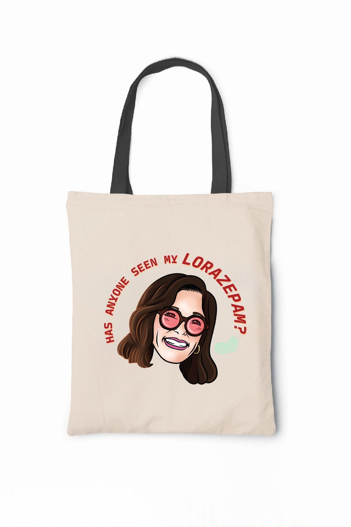 Has Anyone Seen My Lorazepam? White Lotus - Canvas Tote Bag