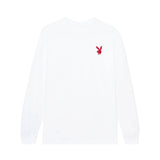 PLAYBOY Repeating Masthead Long Sleeve T-Shirt