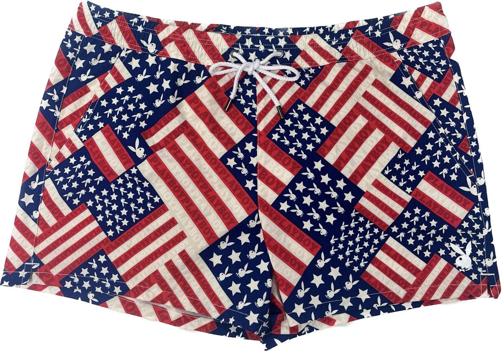 PLAYBOY Fourth of July Swim Trunk