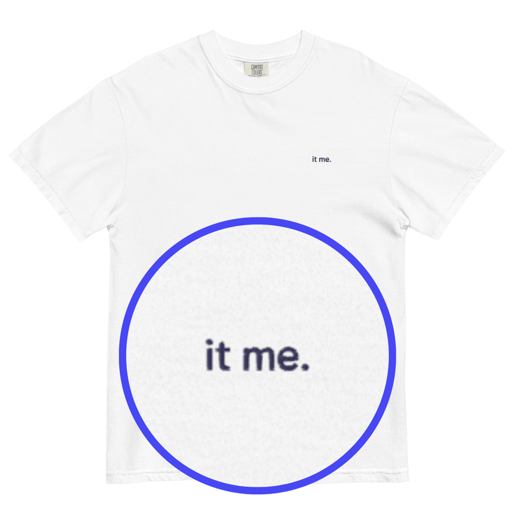 It Me Embroidered Shirt