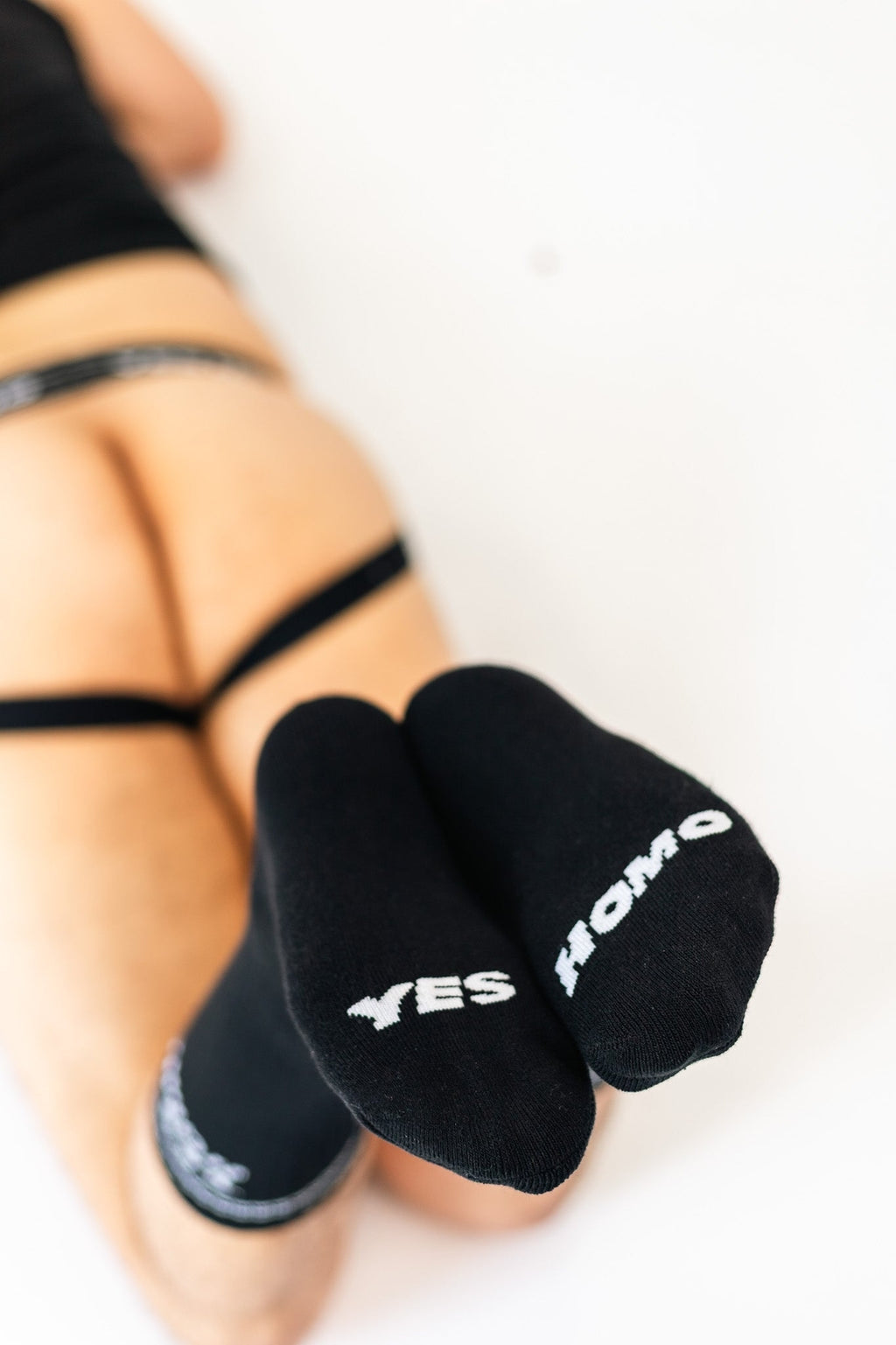 Yes Homo Socks - Black