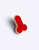 Red Dick enamel pin by Dicks Don't Lie