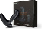Nexus Ride Rechargeable Silicone Vibrating Prostate and Perinium Massager with Remote Control - Black