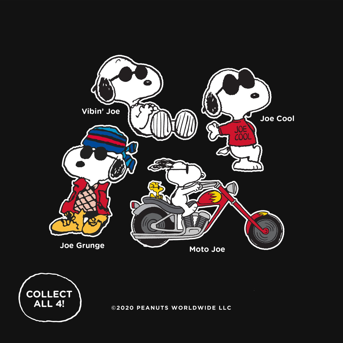PEANUTS Mood - Joe Cool Pin