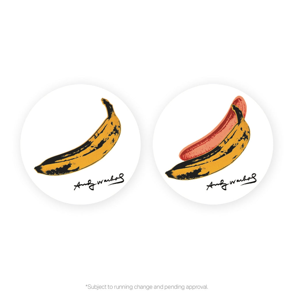 Andy Warhol Bananas Button Set