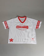 Feral Homo Mesh Jersey - White / Red