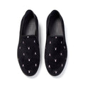 PLAYBOY Duke + Dexter Velvet Mini Rabbit Head Loafers