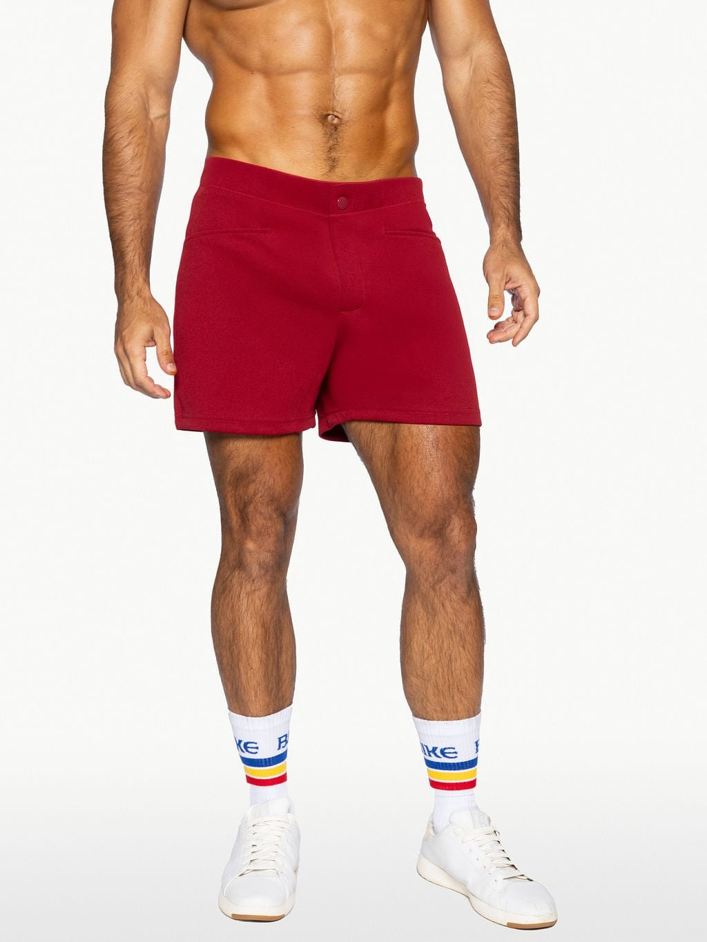 BIKE Coaches Short 5" Inseam - Red