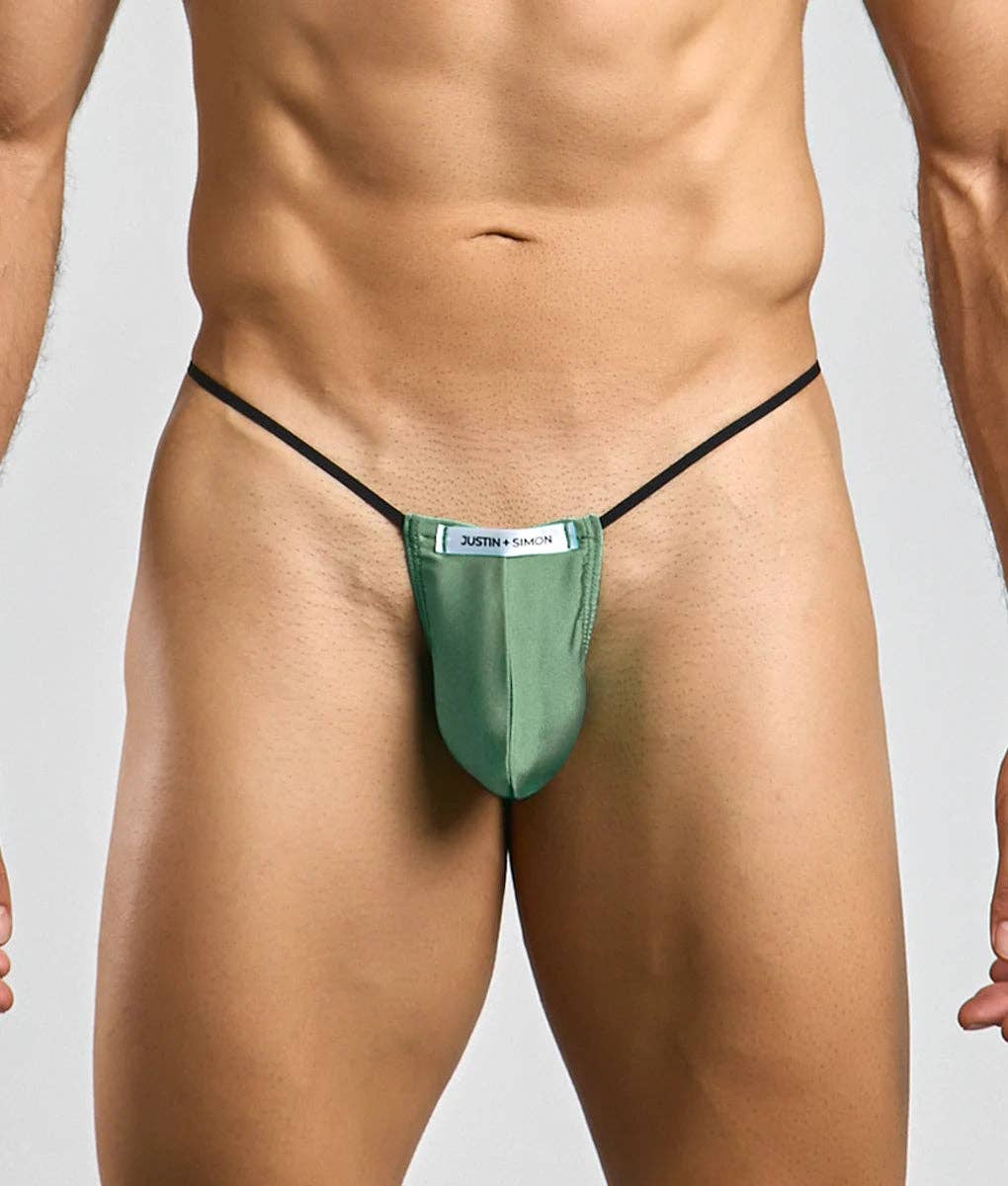 Justin + Simon Classic G-String Bulge - New Green
