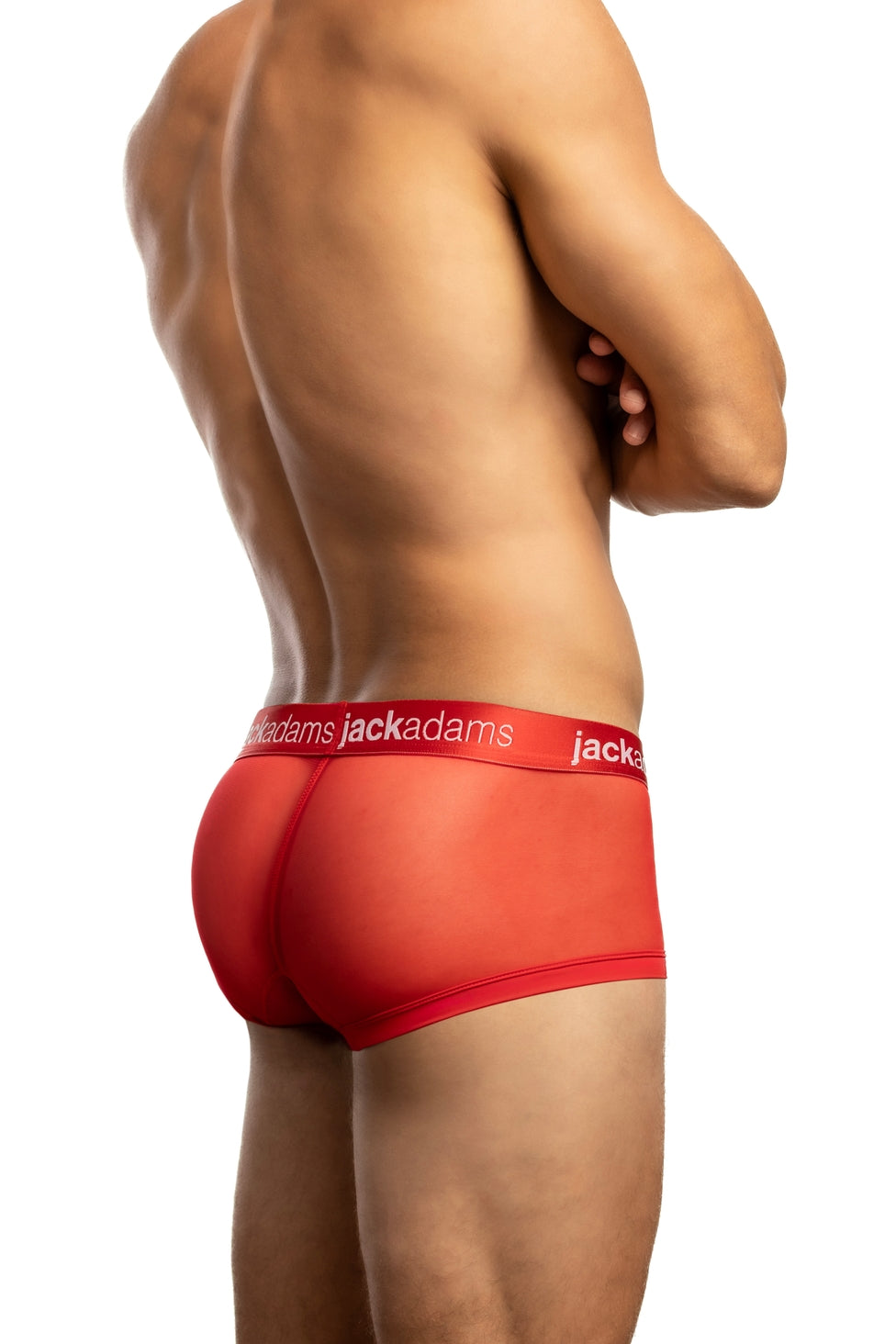 Excite Sheer Shorty Trunk by Jack Adams in 5 colors