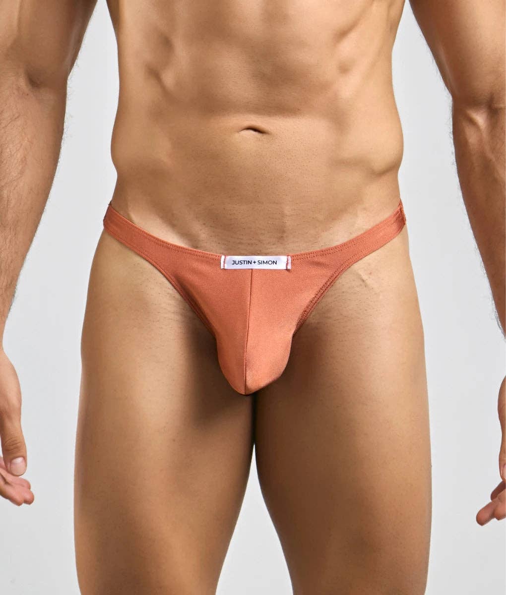 Justin + Simon Classic Tanga - Ocre
