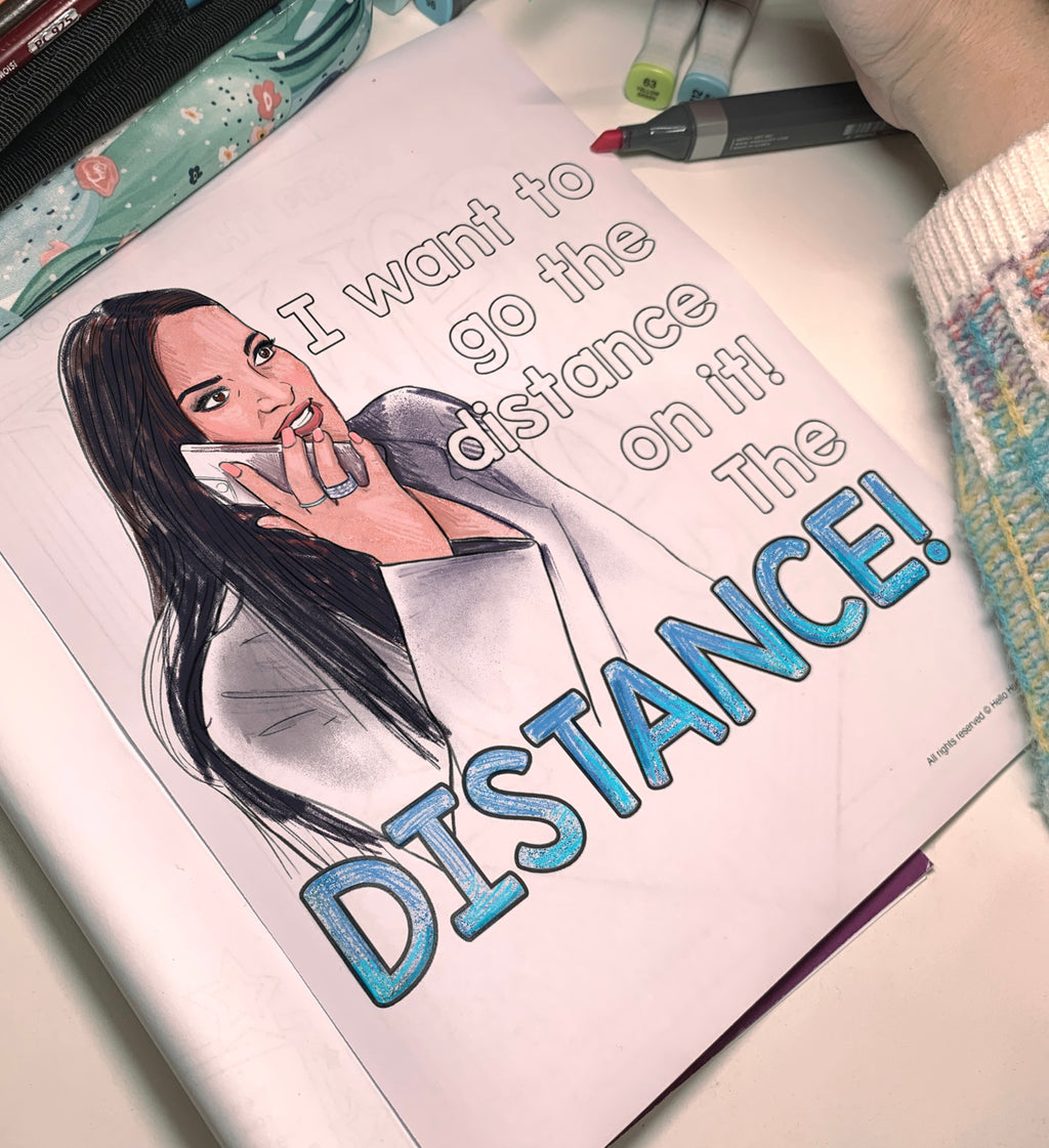 Rhoslc Housewives of Salt Lake City Coloring Book