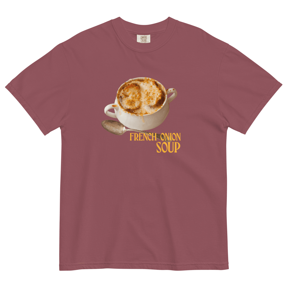French Onion Soup T-Shirt Brick