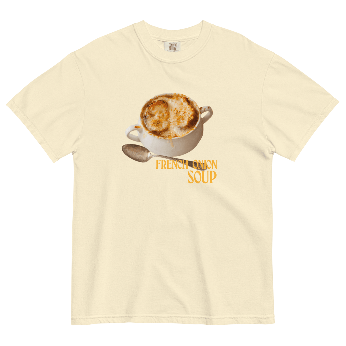 French Onion Soup T-Shirt Ivory