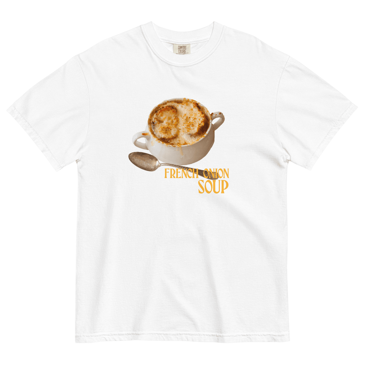 French Onion Soup T-Shirt White